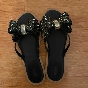 Meliss black sandals
